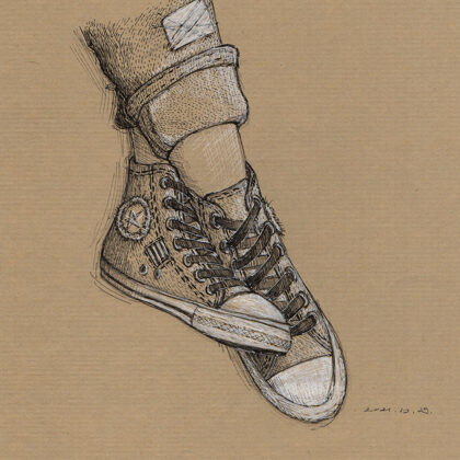 "Patch" - tollrajz - Inktober 2021