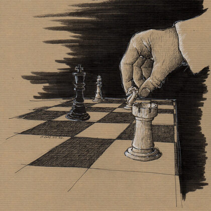 "Pick" - tollrajz - Inktober 2021