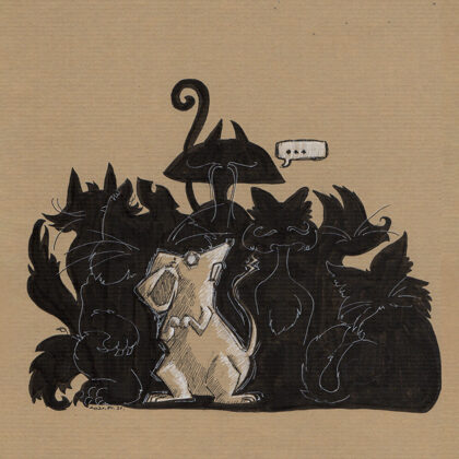 "Risk" - tollrajz - Inktober 2021