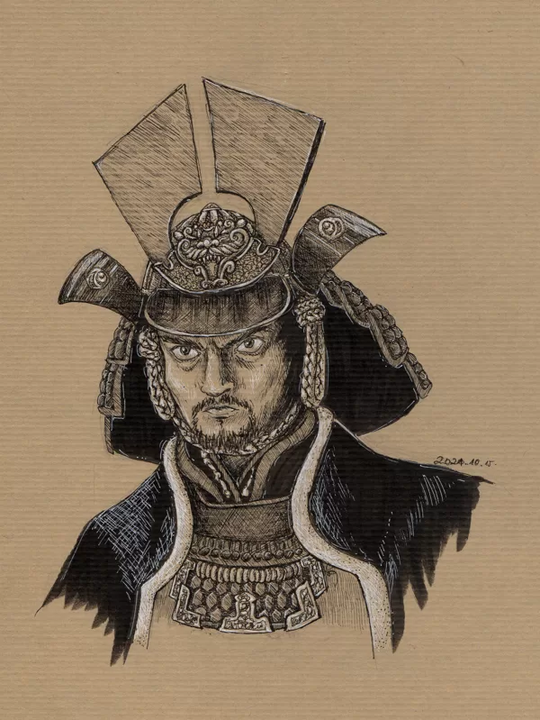 "Helmet" - tollrajz - Inktober 2021