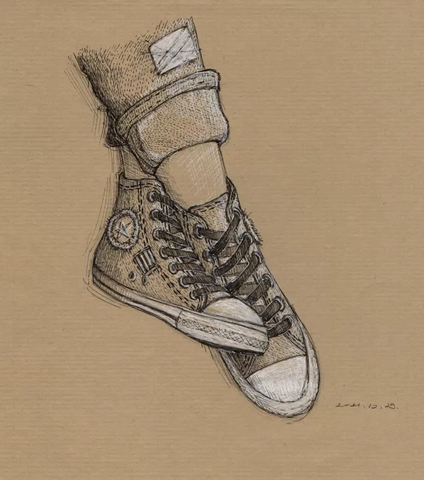 "Patch" - tollrajz - Inktober 2021