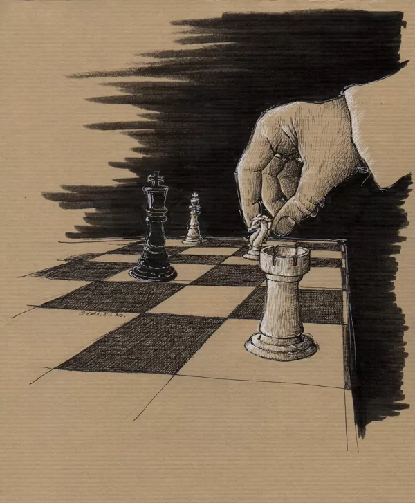 "Pick" - tollrajz - Inktober 2021