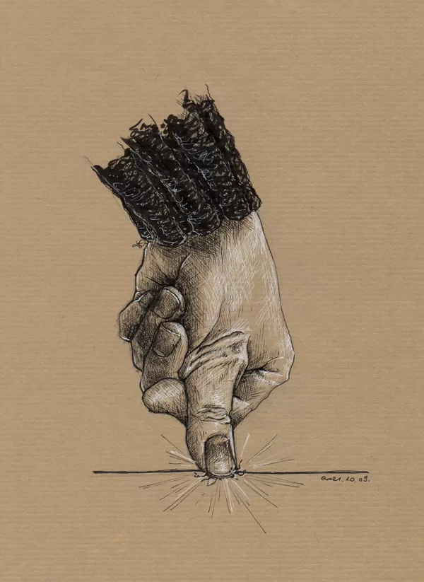"Pressure" - tollrajz - Inktober 2021